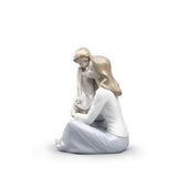 Lladró Figurina Madre la Mia Bambina 27x22cm Porcellana