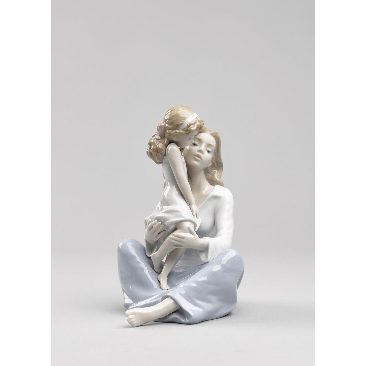 Lladró Figurina Madre la Mia Bambina 27x22cm Porcellana