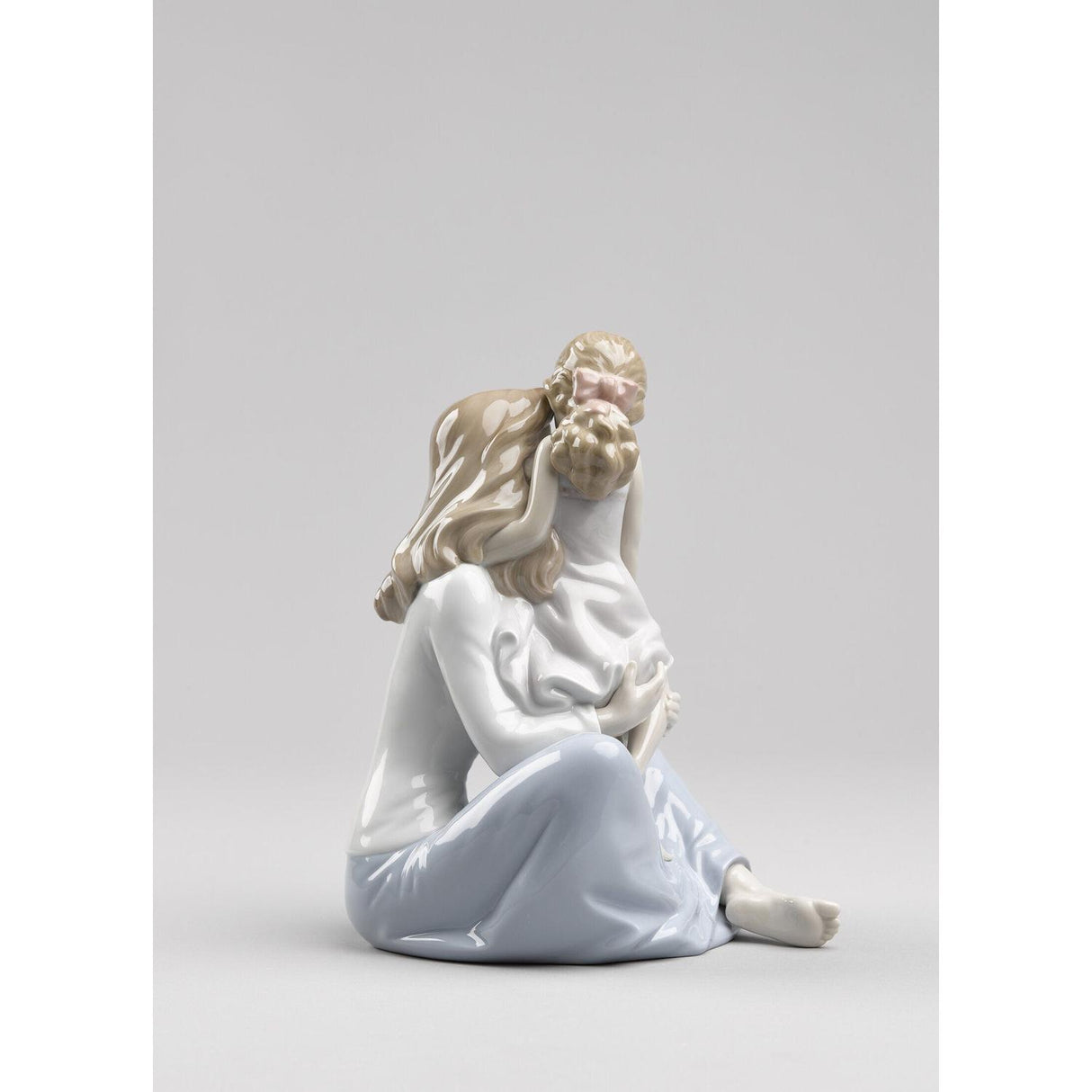 Lladró Figurina Madre la Mia Bambina 27x22cm Porcellana