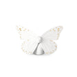 Lladró Figurina Farfalla Dorato Lucido e Bianco 9x14cm Porcellana