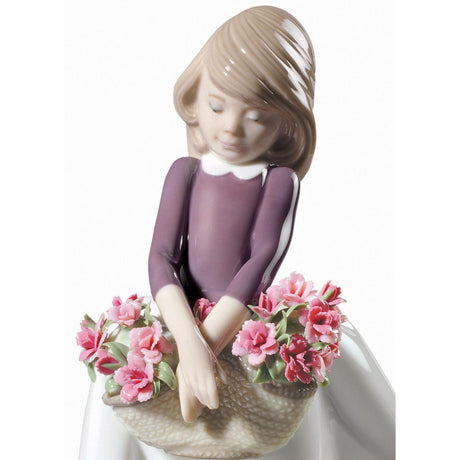 Lladró Figurina Fioraia Edizione Speciale 17x7cm Porcellana