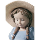 Lladró Figurina la Bimba Del Prato 24x13cm Porcellana