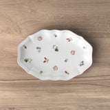 VILLEROY & BOCH Petite Fleur Vassoio Piccolo Raviera 24x16cm Porcellana