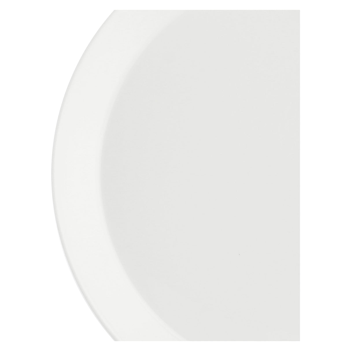 LA PORCELLANA BIANCA Essenziale Gourmet Set 6 Pezzi Piatto Teso Fondo 21,5cm Porcellana