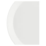 LA PORCELLANA BIANCA Essenziale Gourmet Set 6 Pezzi Piatto Teso Fondo 21,5cm Porcellana