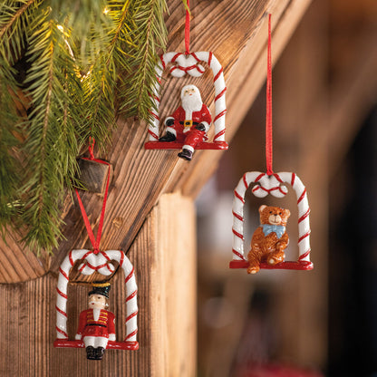 VILLEROY & BOCH Nostalgic Ornaments 3 Pezzi Addobbi Decorazioni di Natale