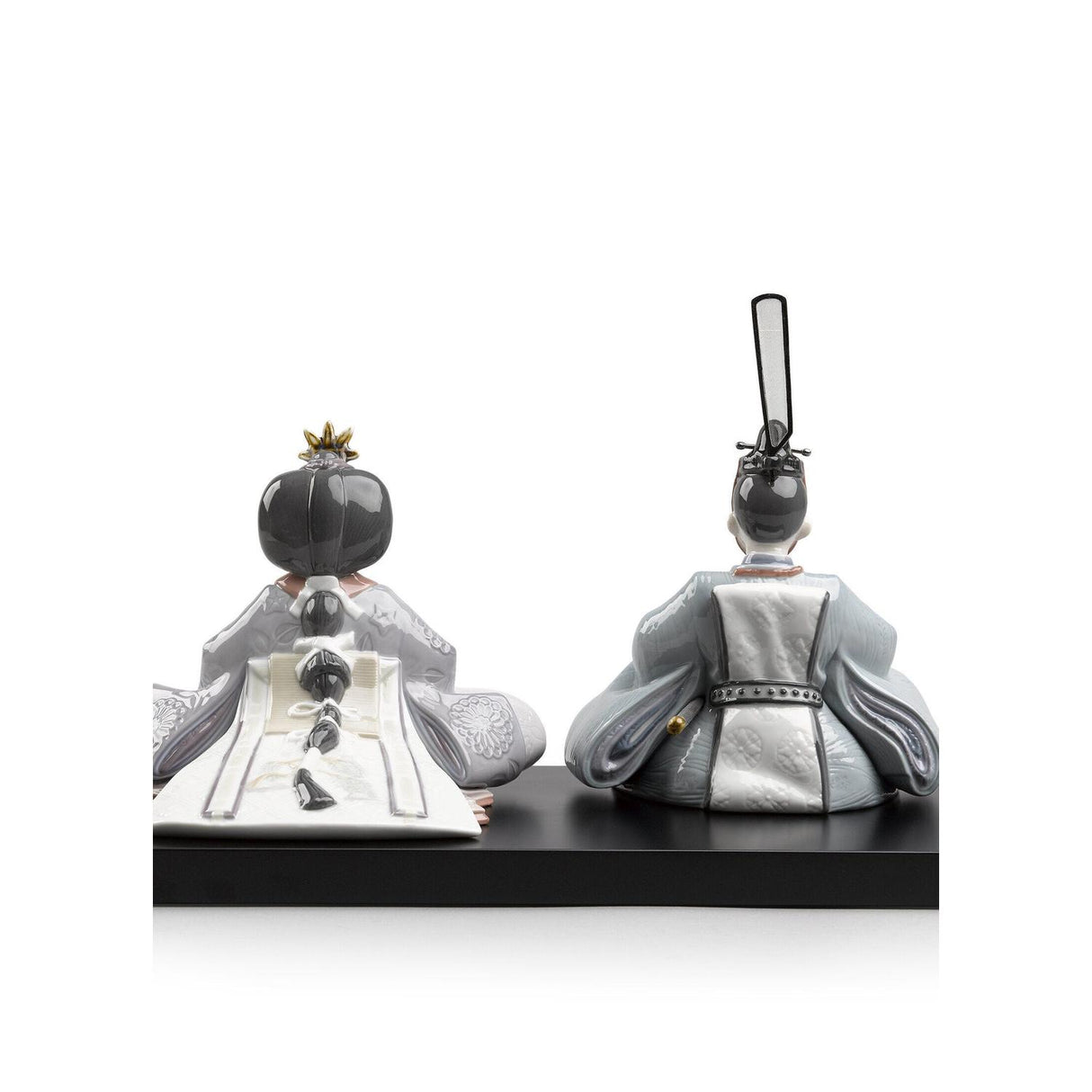 Lladró Figurina Hinamatsuri Dolls 25x40cm Porcellana