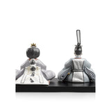Lladró Figurina Hinamatsuri Dolls 25x40cm Porcellana