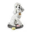 Lladró Figurina Barboncino con Mochis 33x22cm Porcellana