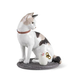 Lladró Giocando Al Gatto e Il Topo 33x22cm Porcellana
