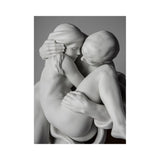 Lladró Scultura di Una Coppia Together 31x32cm Porcellana