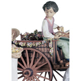 LLADRO' Scultura Bimbi Una Gita Edizione Limitata 29x47cm Porcellana