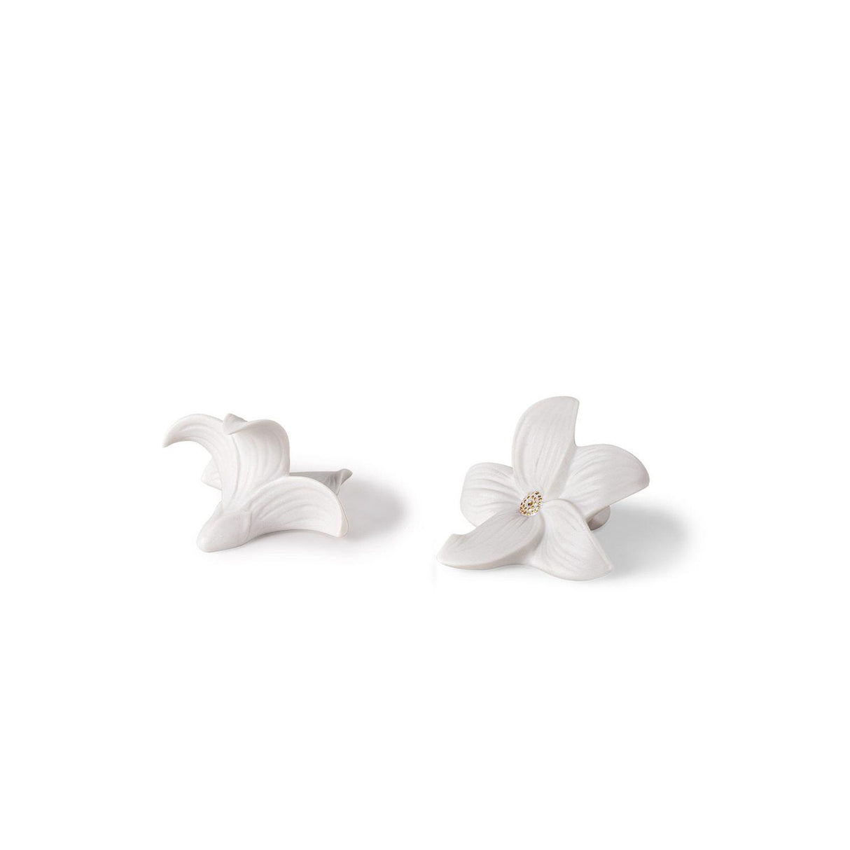 LLADRO' Set di Bacchette Lilium 4x23cm Porcellana
