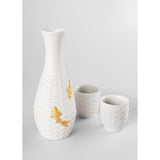Lladró Set da Sake Koi 18x17cm Porcellana