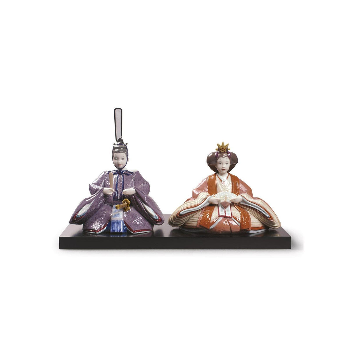 Lladró Figurina Hina Dolls Edizione Speciale Edizione Limitata 26x41cm Porcellana