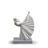 Lladró Figurina Balletto Giselle Arabesco 28x18cm Porcellana