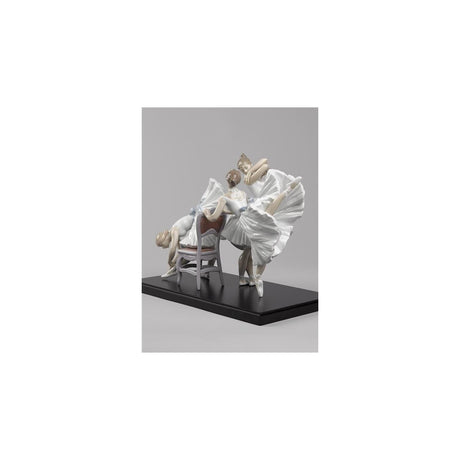 Lladró Figurina Lezione di Danza Edizione Limitata 36x49cm Porcellana