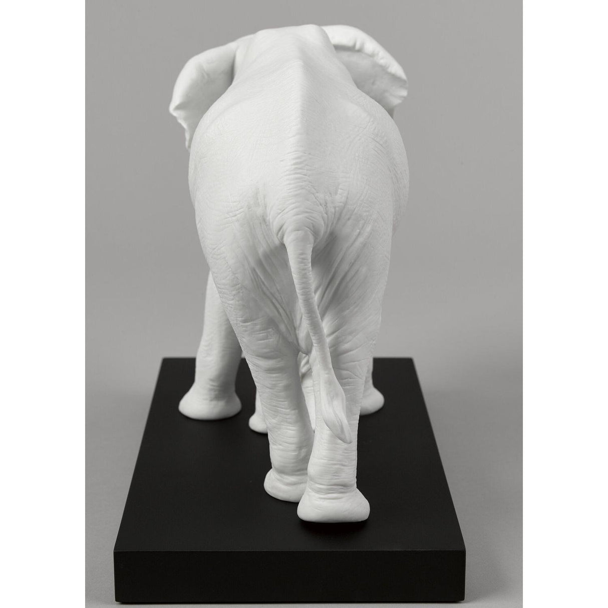 Lladró Scultura Elefanti Indicando la Via Bianco 29x36cm Porcellana