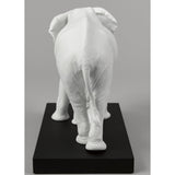 Lladró Scultura Elefanti Indicando la Via Bianco 29x36cm Porcellana