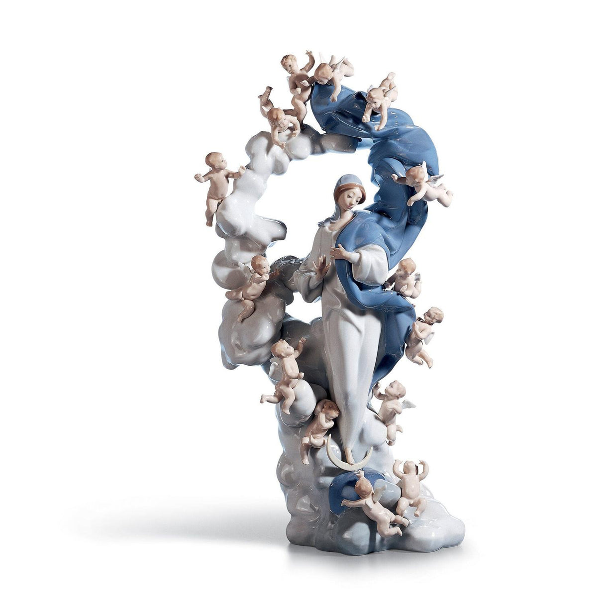 Lladró Figurina Vergine Edizione Limitata 54x26cm Porcellana