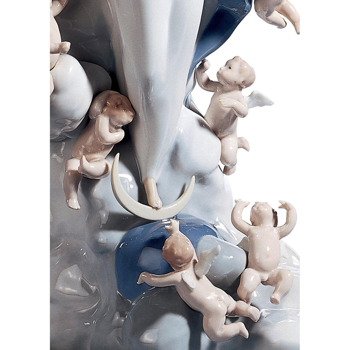 Lladró Figurina Vergine Edizione Limitata 54x26cm Porcellana