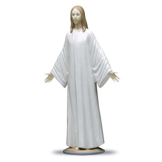 Lladró Figurina Gesù 38x20cm Porcellana