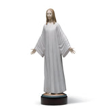 Lladró Figurina Gesù 38x20cm Porcellana