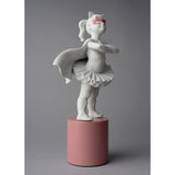 Lladró Figura Scultura Sono Una Supereroina 40x17cm Porcellana