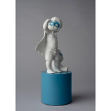 Lladró Figura Scultura Ho Super Poteri 32x15cm Porcellana