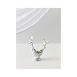 LLADRO' Figurina Colombe Fiori Dal Cielo 22x22cm Porcellana