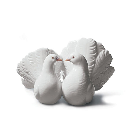 Lladró Figurina Coppia Colombe 12x19cm Porcellana
