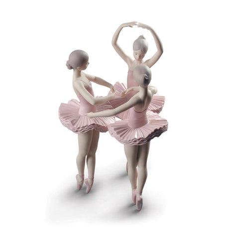 Lladró Figurina Posa di Ballo 31x18cm Porcellana