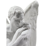 Lladró Figurina Angelo Custode 28x40cm Porcellana
