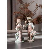 Lladró Figurina Bimbo Quanta Allegria! 21x12cm Porcellana