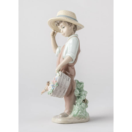 Lladró Figurina Bimbo Quanta Allegria! 21x12cm Porcellana