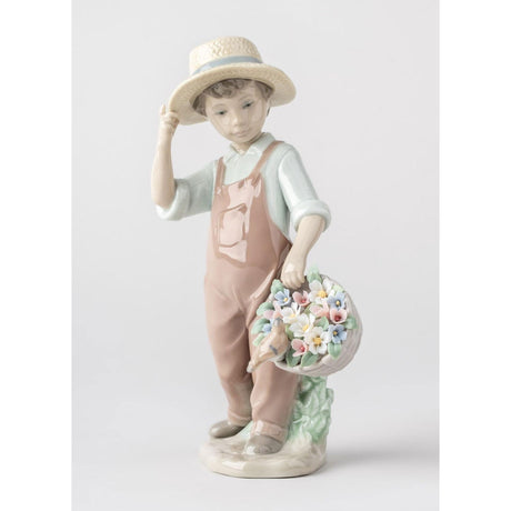 Lladró Figurina Bimbo Quanta Allegria! 21x12cm Porcellana