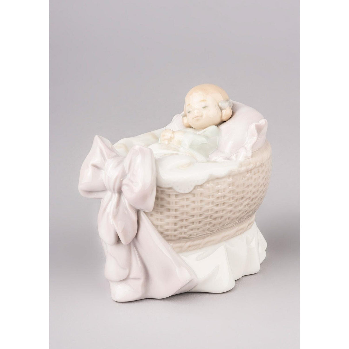 Lladró Figurina Bimba Un Regalo Dal Cielo 9x7cm Porcellana