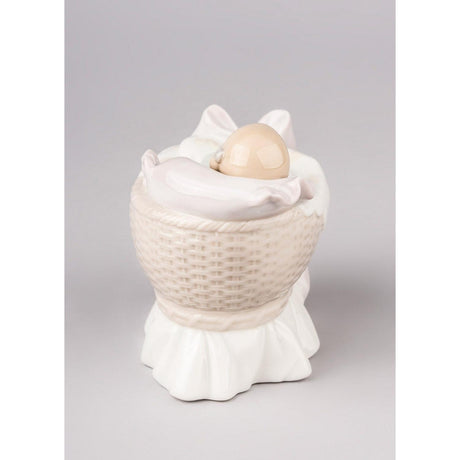 Lladró Figurina Bimba Un Regalo Dal Cielo 9x7cm Porcellana