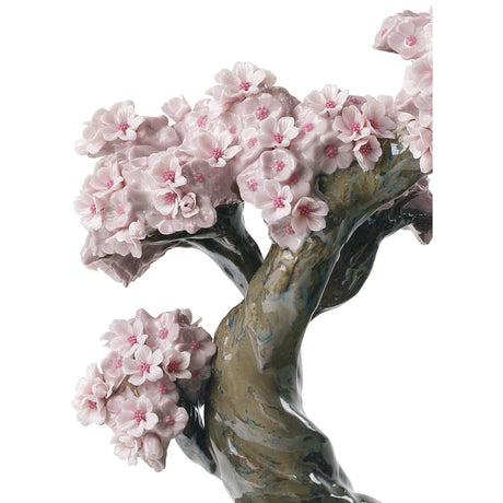 Lladró Figurina Stagione Fiorita Albero 26x20cm Porcellana