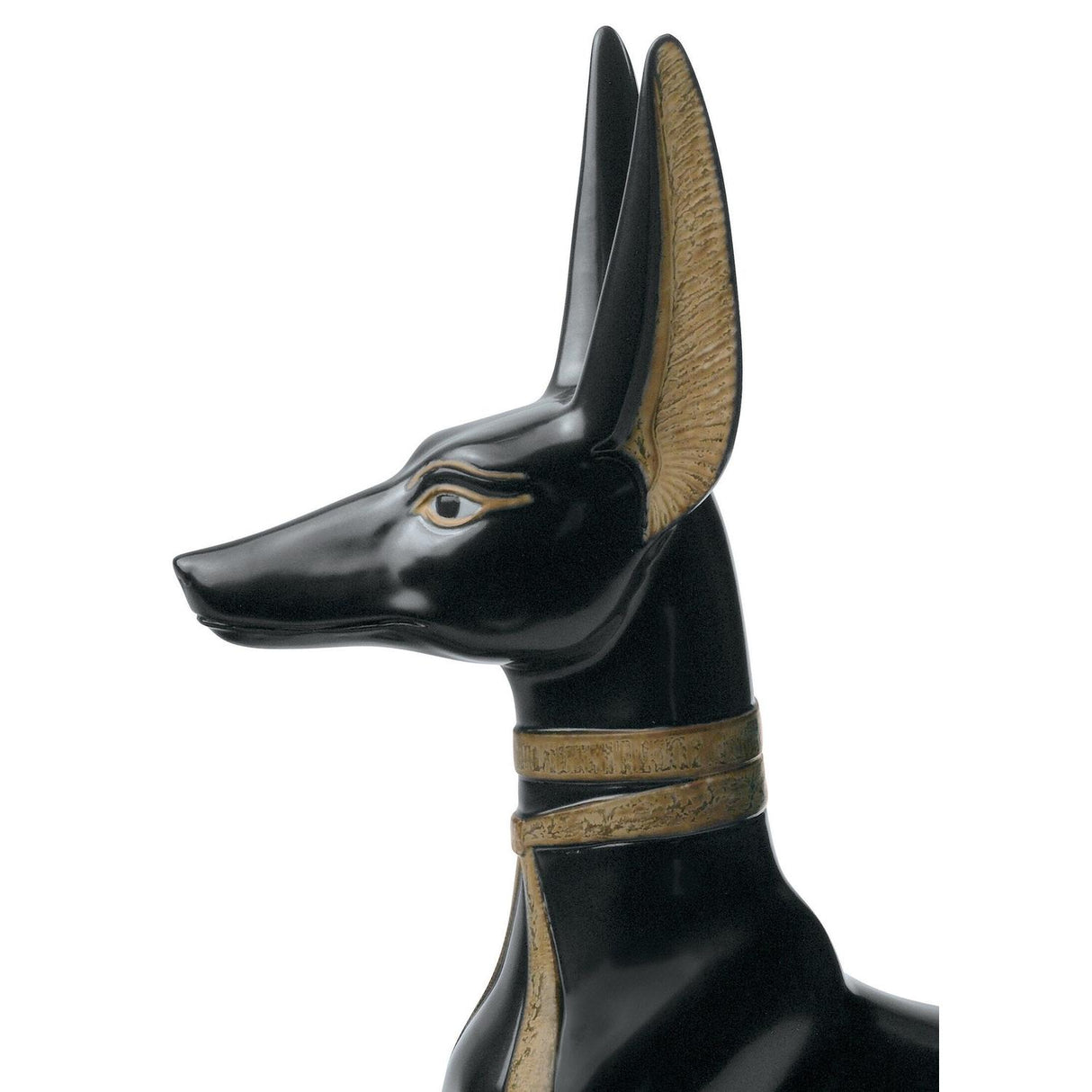 Lladró Figurina Anubi 36x52cm Porcellana
