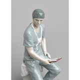 Lladró Figurina Chirurgo 33x20cm Porcellana
