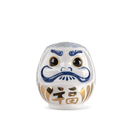 Lladró Daruma Blu 12x12cm Porcellana