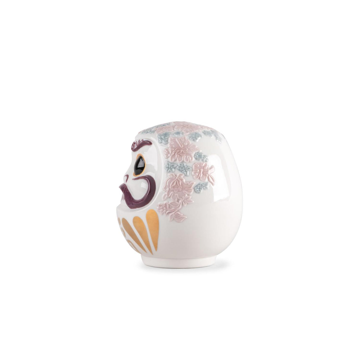 Lladró Daruma Rosa 12x12cm Porcellana
