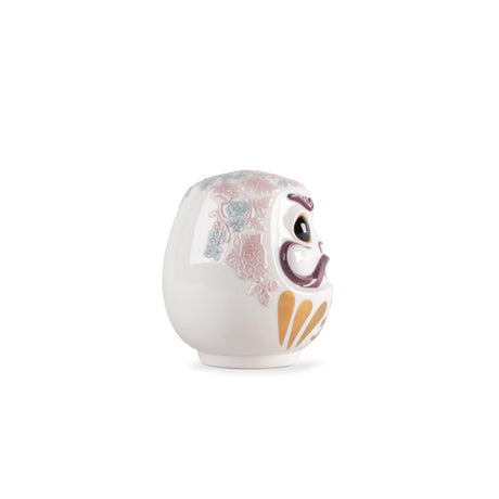 Lladró Daruma Rosa 12x12cm Porcellana