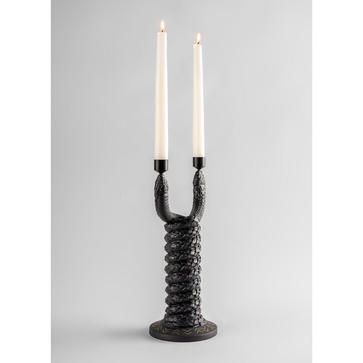 Lladró Candelabro Snakes 32x17cm Porcellana
