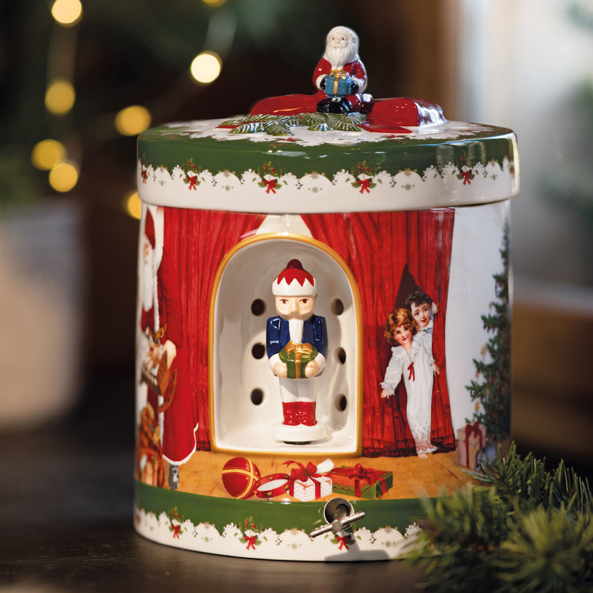 VILLEROY &amp; BOCH Christmas Toys Scatola Carillon 2021 22cm Decorazione Natale