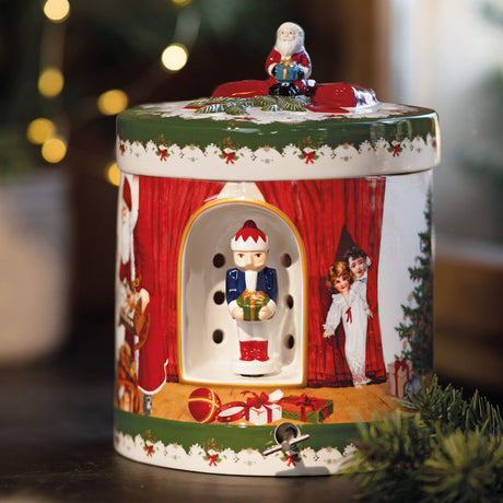 VILLEROY & BOCH Christmas Toys Scatola Carillon 2021 22cm Decorazione Natale