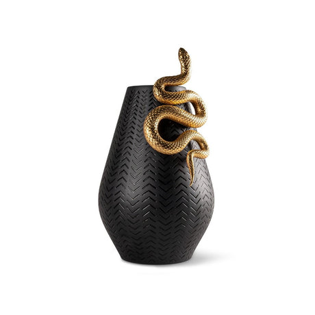 Lladró Vaso Snakes 42x24cm Porcellana