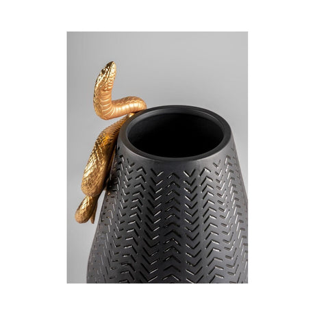 Lladró Vaso Snakes 42x24cm Porcellana