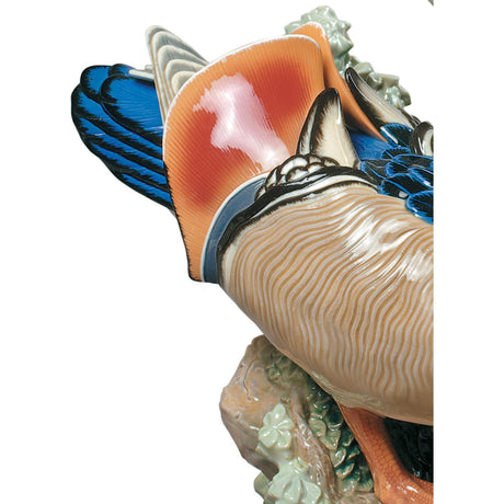 Lladró Scultura Anatre Mandarine Edizione Limitata 47x34cm Porcellana
